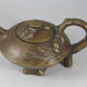 Old chinese bronze teapot