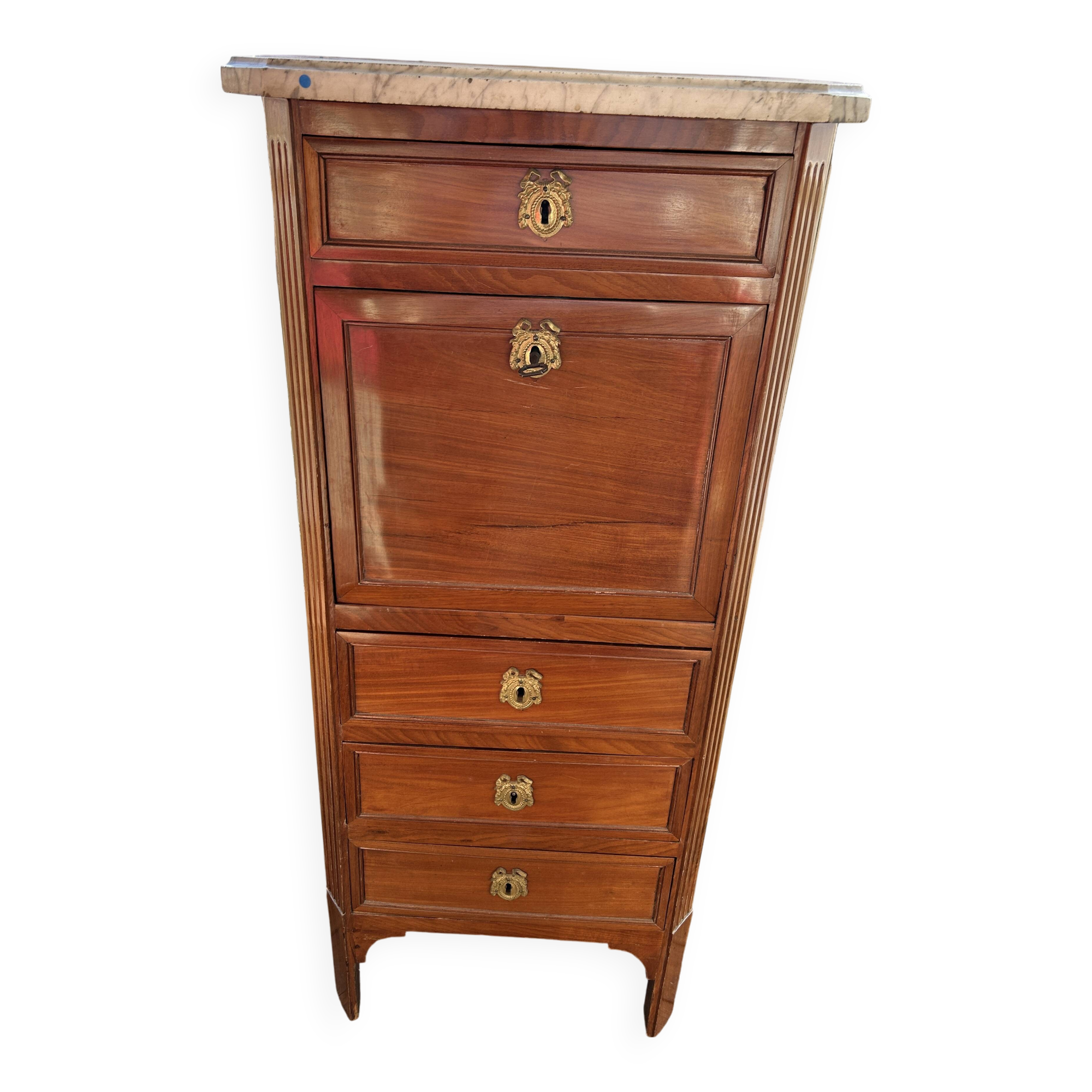 Louis XVI child's secretary – mahogany and mahogany veneer – late 18th century