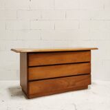Elm chest of drawers, Roche bobois