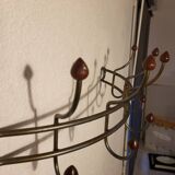 Half moon shaped wall hook