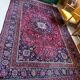 Large vintage Persian rug