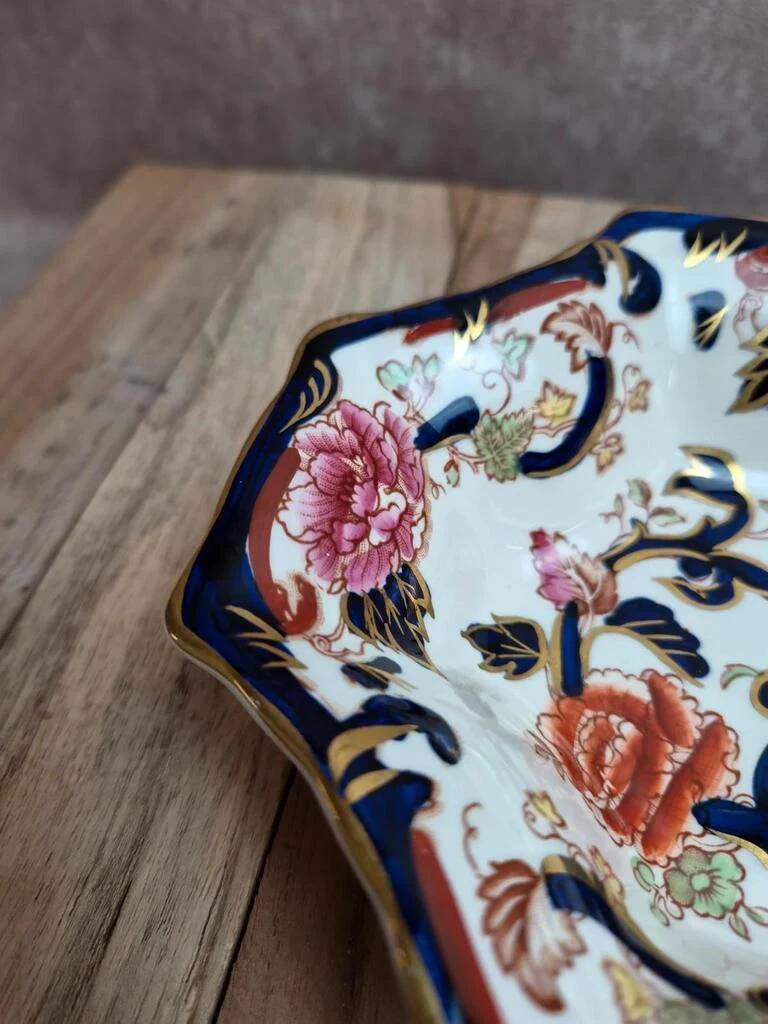 Mason's Mandalay catchall / tray – English ironstone – Polychrome decoration and gilding