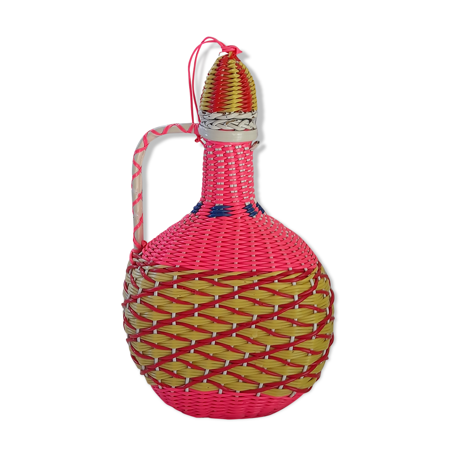 Bottle viresa scoubidous 60s