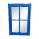 Weathered oak window