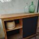 Old buffet with sliding doors