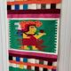 Vintage mexican decorative tapestry