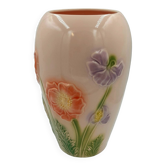 Vintage ceramic slip vase