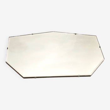 Art Deco style beveled mirror