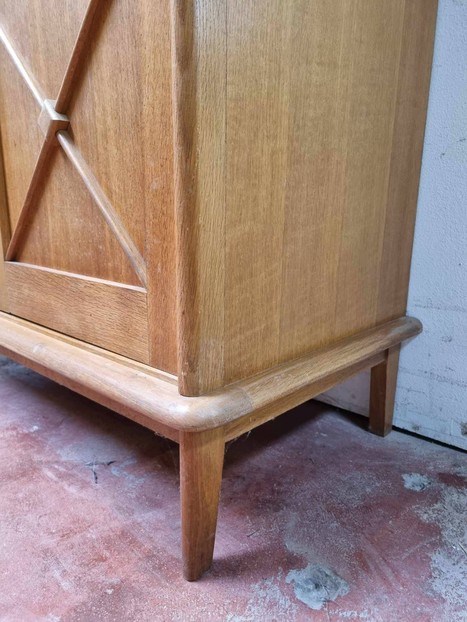 Cross-braced wardrobe