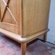 Cross-braced wardrobe