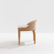 André Arbus chaise de coiffeuse en sycomore velours de mohair 1934