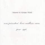 Original engraving by Suzanne Visat. Signed and numbered. 1994