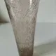 Bubble glass vase signed Biot – Pink beige