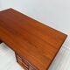 1960s vintage Danish design teak desk model 75 by Gunni Omann for Omann Jun
