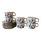 Tasses  vintage fleuries