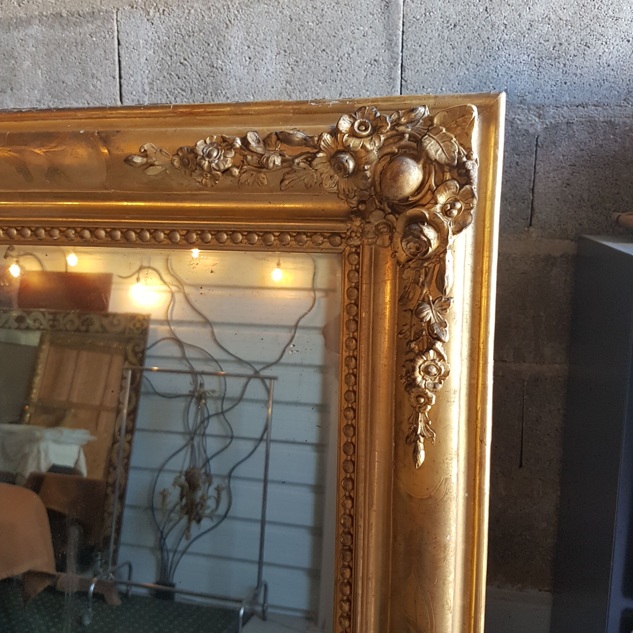 Louis Philippe golden mirror