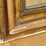 Old golden mirror 105x77cm