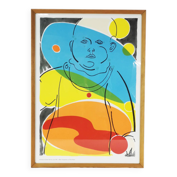 Poster 'Transparent Child' designed by Tom Krojer, Denmark, 1983