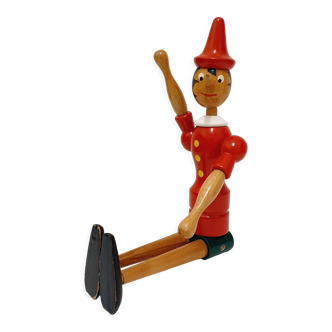 Pinocchio articulé en bois