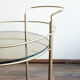 Vintage Czechoslovakian serving bar cart, 1970s
