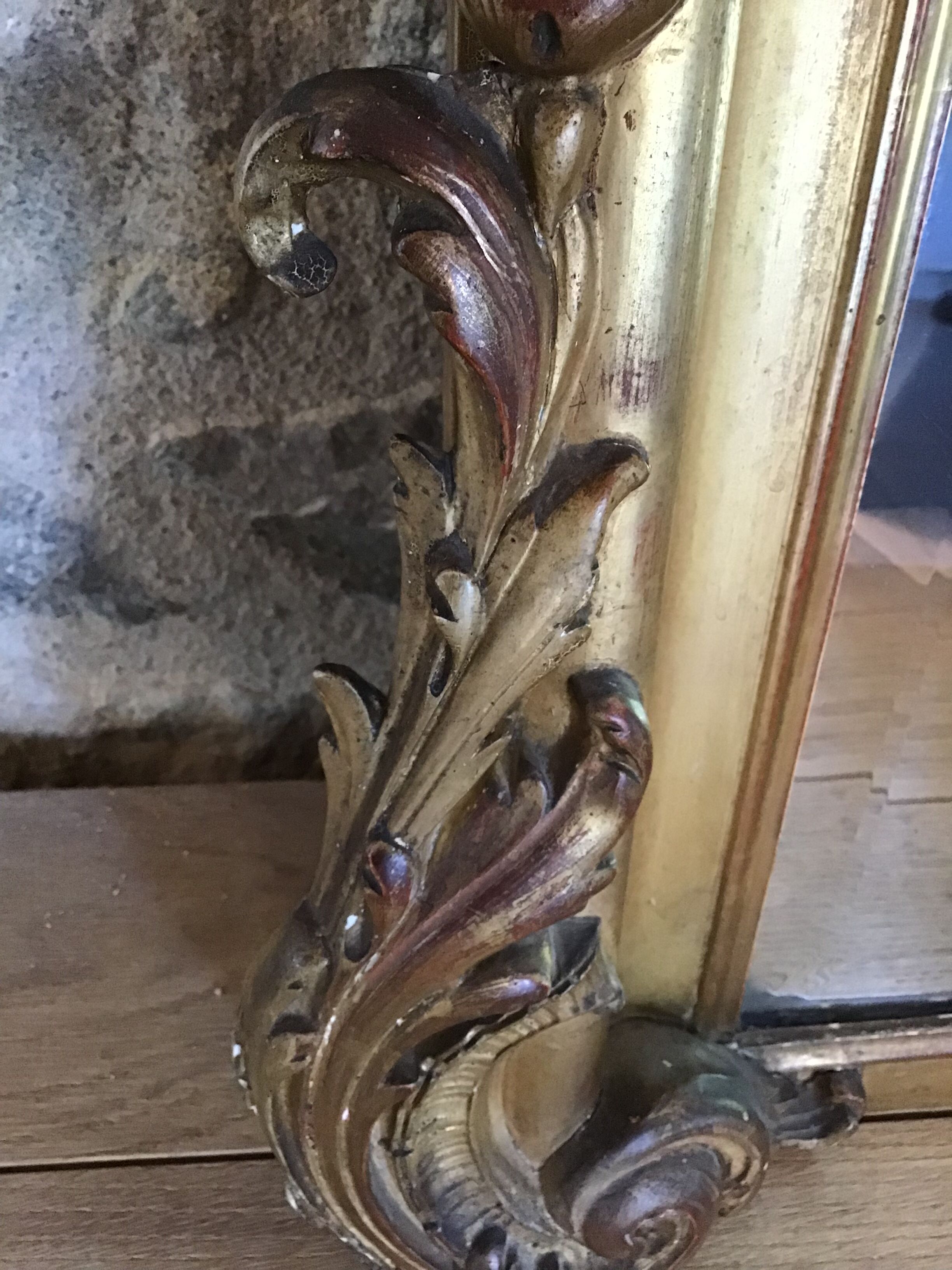 Louis XV style mirror