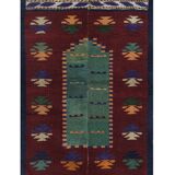 Vintage Turkish Oushak Rug Handwoven 107x160 cm