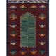 Vintage Turkish Oushak Rug Handwoven 107x160 cm