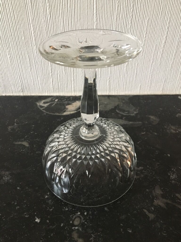 Set of 6 champagne glasses