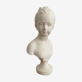 Ceramic bust of Louise Brongniart