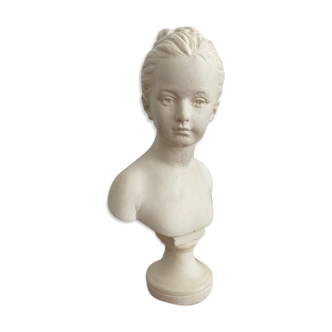 Ceramic bust of Louise Brongniart