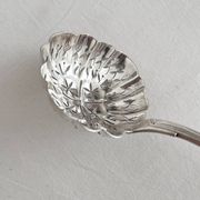 Christofle silver-plated metal sugar shaker spoon