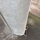 Vintage 1940 zinc galvanise adult bathtub