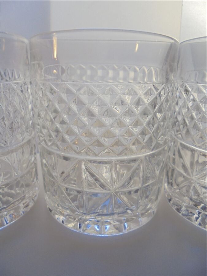 Set of 3 whiskey glasses