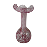 Vasr en verre rose