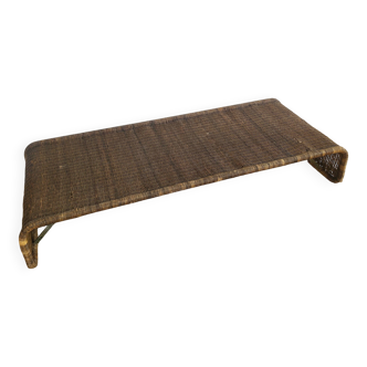 Table basse en osier