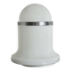 Murano vintage table lamp white by Architetti by De Martini, Falconi & Fois