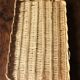 Rectnngle wicker tray vintage basketry