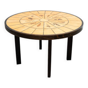 Table à manger rare - roger capron