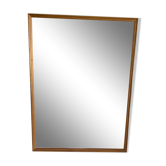 Bevelled mirror gilded frame 54x72cm