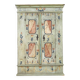 Cabinet de mariage peint, art populaire de ferme, 1794