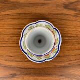 Henriot egg cup, Quimper France, hand painted