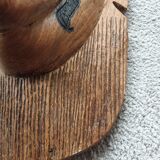 African Mask in Hand-Carved Wood