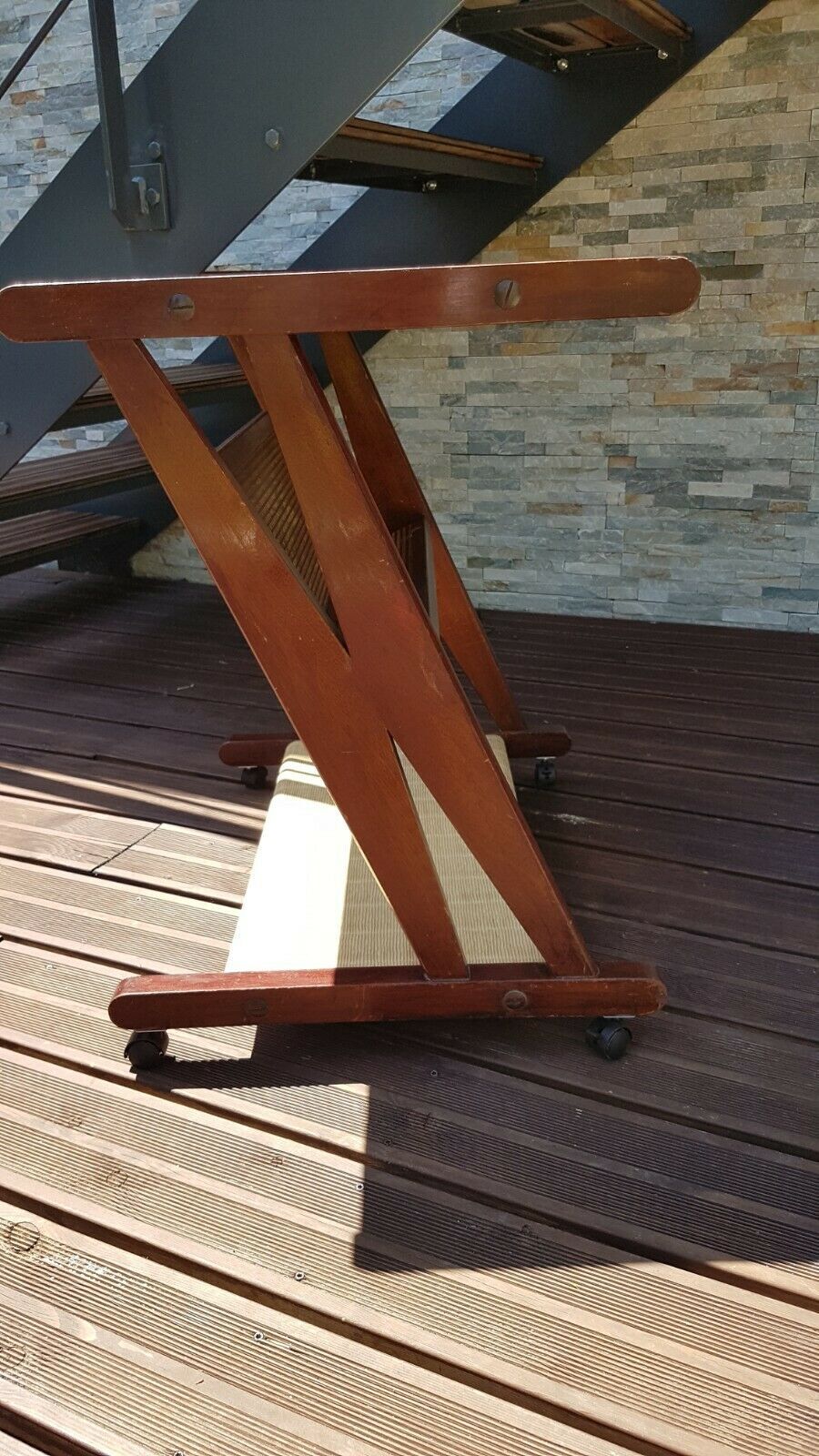 Vintage Jullian 60s wheeled dessert