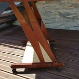 Vintage Jullian 60s wheeled dessert