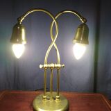 Lampe style industrielle double articulation