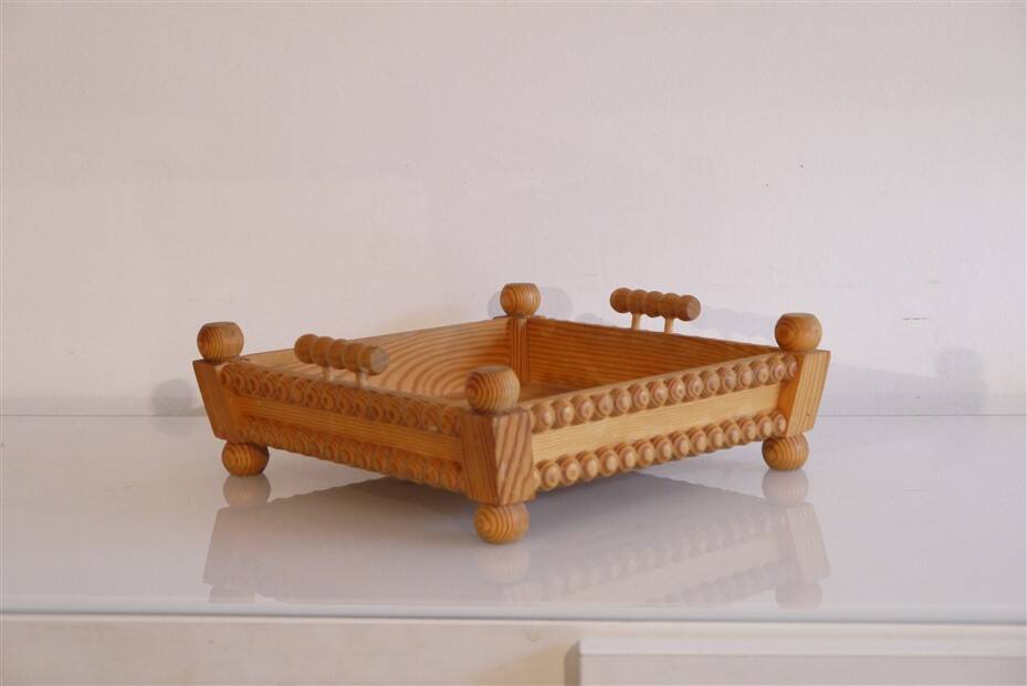Finnish wooden empty pocket 1960