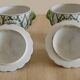 Covered vases or decorative urns, porcelain Central Europe 19th century