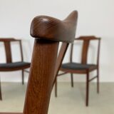 Chaises à manger danoises du milieu du siècle des années 1960