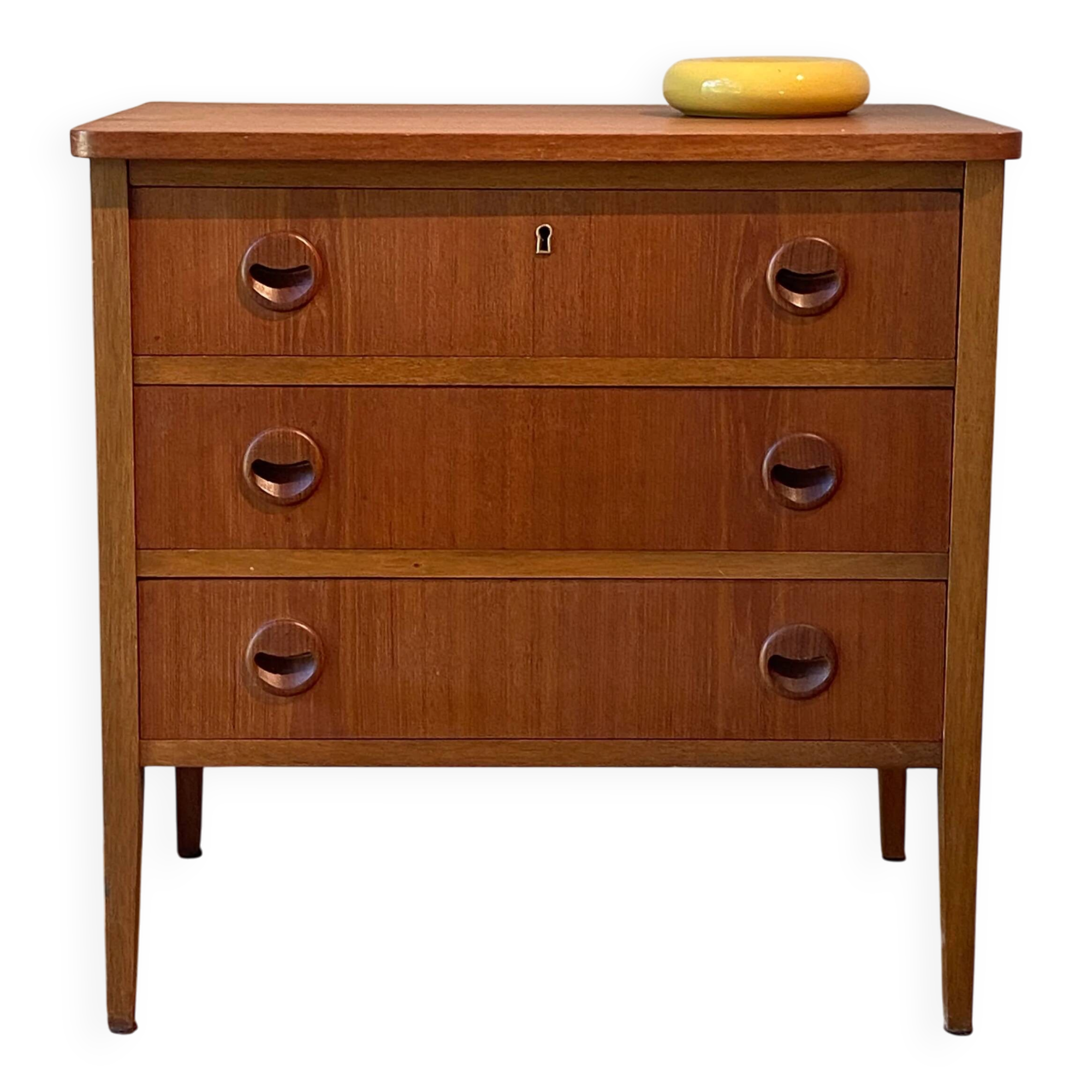 Commode scandinave vintage en teck "Mia"