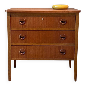 Commode scandinave vintage en teck "Mia"